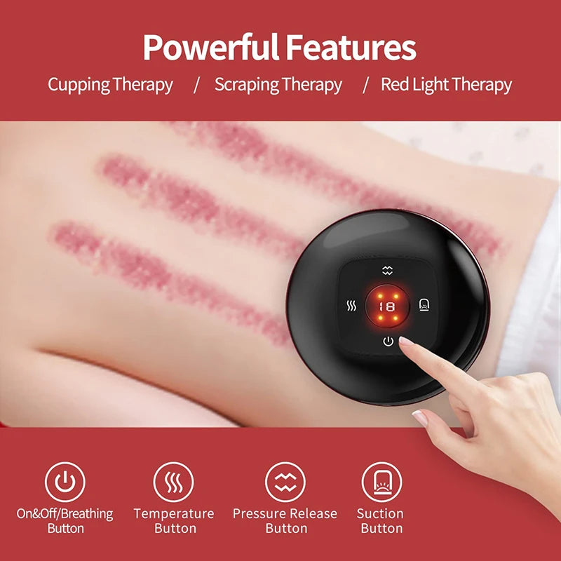 WholesomeHavens™ Electric Cupping Massager